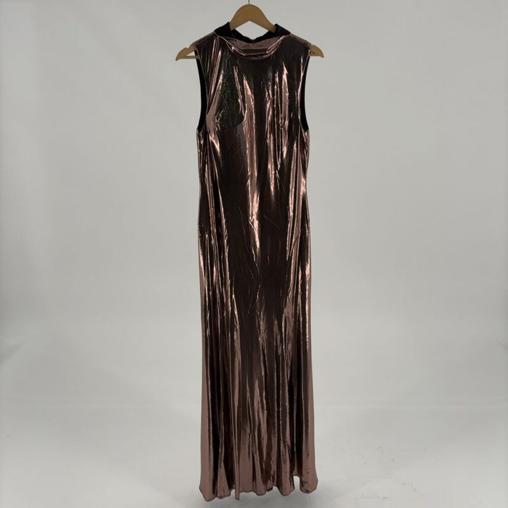 Rene Ruiz Solid Gown in Multicolor
